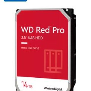 Disco duro Western Digital Red Pro NAS, WD142KFGX 14TB SATA 6Gb/s 7200rpm 3.5" 512MB Cache