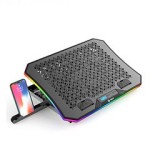 Cooler TEROS TE-7130N, compatible con notebooks de hasta 15.6", 3 fan de 11 cm