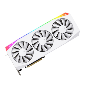 Tarjeta de video XFX Mercury AMD Radeon RX 9070XT OC White Gaming Edition,16GB DDR6, PCIe5
