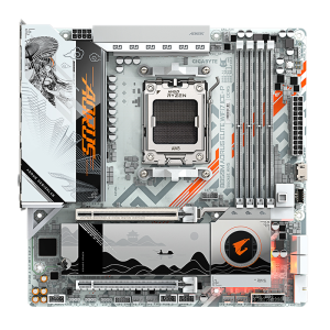 Motherboard GIGABYTE B850M AORUS ELITE WIFI7 ICE-P, Chipset AMD B850, Socket AMD AM5, mATX