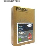 Cartucho de Tinta Color Negro, Extra Alta Capacidad, Epson 748XXL. Presentación en  caja.