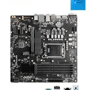 Motherboard MSI PRO B760M-P, Chipset Intel B760, LGA1700, HDMI, DP, VGA, mATX