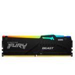 Memoria Kingston Fury Beast 16GB DDR5-6000MT/s, PC5-48000, CL36, 1.35V, 288-Pin, RGB