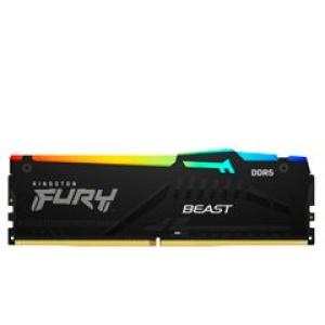 Memoria Kingston Fury Beast 16GB DDR5-6000MT/s, PC5-48000, CL36, 1.35V, 288-Pin, RGB