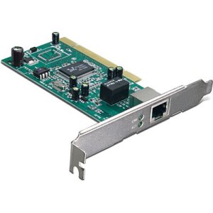 Tarjeta de red Trendnet Low Profile Gigabit 10/100/1000 TEG-PCITXRL, interfaz PCI,  estandares IEEE 802.3/u/ab/Auto-Negotiation, protocolos CSMA/CD. CAJA ABIERTA