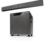 Klip Xtreme KSB-260 - Sound bar - Black & silver