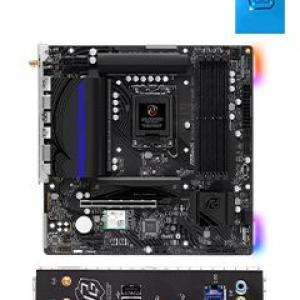 Motherboard ASROCK B760M PG Riptide WiFi, Chipset Intel B760, LGA1700, mATX