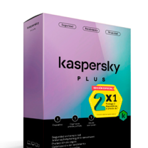 KASPERSKY PLUS 1PC 2X1, 1AÑO (CAJA)  KL1042D5AFS