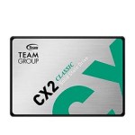 Unidad de estado solido Teamgroup CX2, 1TB, SATA 6.0 Gb/s, 2.5", ECC, DC +5V