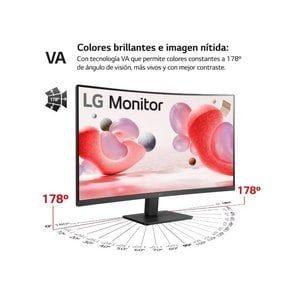 MONITOR LG LED 31.5" 32MR50C-B VA CURVO FHD 100HZ 5MS