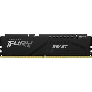 Memoria DIMM Kingston Fury Beast, 32GB DDR5-5600 PC5-44800, CL40, 1.25V, Black