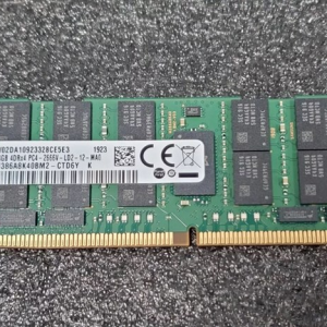 Memoria para servidores HP Lenovo Dell  Marca Samsung  64GB 4DRx4 PC4-2666V 01DE975  M386A8K40CM2-CTD7Y Retirado de Equipo en Uso Garantia 12 Meses