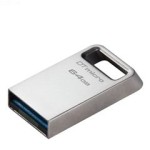 Memoria Flash Kingston DataTraveler Micro Unidad Flash USB Ultrapequeño con Metal Premium.