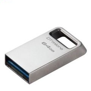 Memoria Flash Kingston DataTraveler Micro Unidad Flash USB Ultrapequeño con Metal Premium.