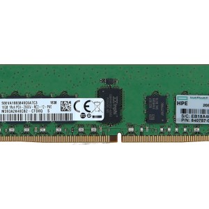 HPE 16GB  850880-001   840757-091 1RX4 DDR4 PC4-2666V ECC Retirado de Equipos nuevos