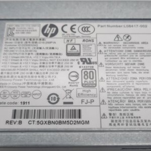 Fuente HP HP L08417-002 4-Pin 250W SFF  ProDesk 800 G4 Pavilion 590 - Retirado de Equipo en Uso Garantia 12 Meses