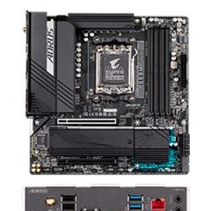 Motherboard Gigabyte B650M AORUS ELITE AX, Chipset AMD B650, Socket AMD AM5, mATX