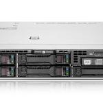 Alquiler mensual Servidor HPE ProLiant DL360 G10 Plus con 1 procesador Intel Xeon 6330, 1 memoria DDR4 de 32GB, 2 discos SSD 960GB U.3, 1 controlador RAID, 1 fuente de poder 800W y riel para 