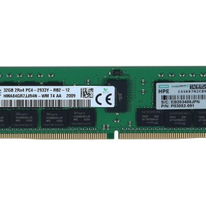 Memoria P03052-091U HPE 32GB 2Rx4 PC4-2933Y-R DDR4  P00924-B21 P06189-001- Producto de Segundo Uso - Retirado de Equipo