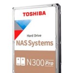 Disco duro Toshiba N300 PRO NAS, 20TB, SATA 6.0Gb/s, 7200rpm, 512MB Cache, 3.5".
