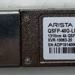 Arista QSFP-40G-LRL4 Class1 XVR-10063-20 1310nm QSFP+ 1km XVR-10063-20 Retirado de Equipos es uso Garantia 12 Meses
