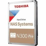 Disco duro Toshiba N300 PRO, 16TB NAS, SATA 6.0Gb/s, 7200rpm, 512MB Cache, 3.5".