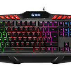 Teclado Gaming Iluminado Multimedia Teros Te-k650