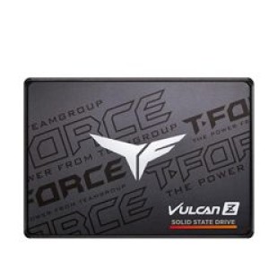 Unidad en estado solido T-FORCE VULCAN Z, 512GB, SATA 6Gb/s, 2.5, Negro, DC +5V Velocidad de escritura 470 MB/s, velocidad de lectura 540MB/s. Dimensiones: 10.00 x 6.99 x 0.70 cm / Peso: 45 g