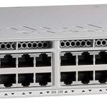 Switch  CISCO Catalyst C9200L-48P-4G-E PoE+  48 Puertos 10/100/100 9200L-48P-4G-E Catalyst 9200L de  48 puertos Full POE+ 4x1G 4x 1G uplinks fijos 1 Fuente de poder compatible - Modular - 4 R