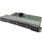 Cisco WS-X4748-RJ45-E Catalyst 4500E RJ-45 Series 48 Port Module Retirado de equipo en uso
