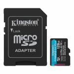MEMORIA MICROSDHC 128GB 150MB/S C10+ADP KINGSTON (SDCS3/128GB)