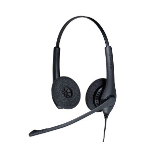Jabra BIZ 1500 Duo - Auricular - en oreja  Alámbrico, Supraaural, Negro  
