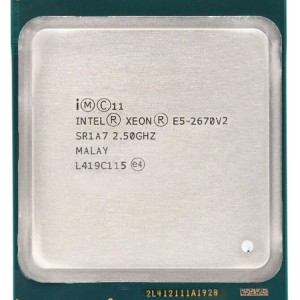 Procesador Intel Xeon  E5-2670V2 10 Core 2.50GHz 25M 8 GT/s 115W  Retirado de Equipo en uso Garantia 12 Meses